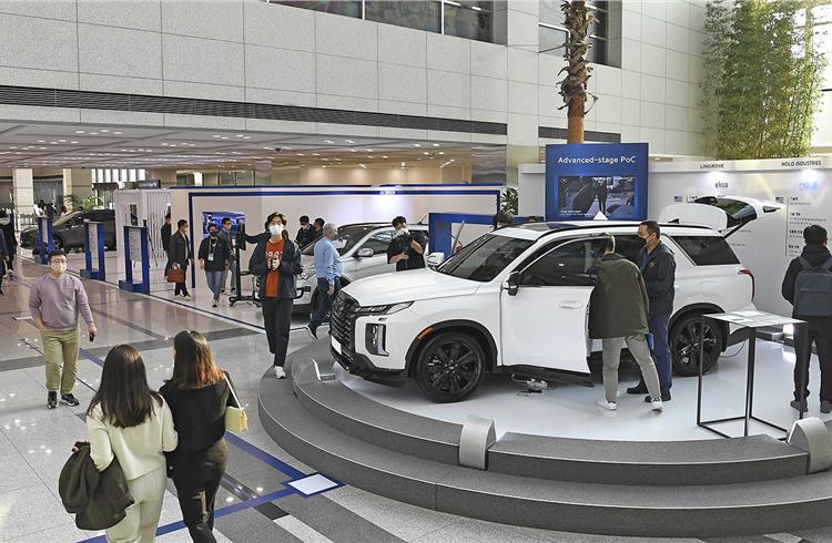 Hyundai and Kia exhibit new technologies developed with global start-ups